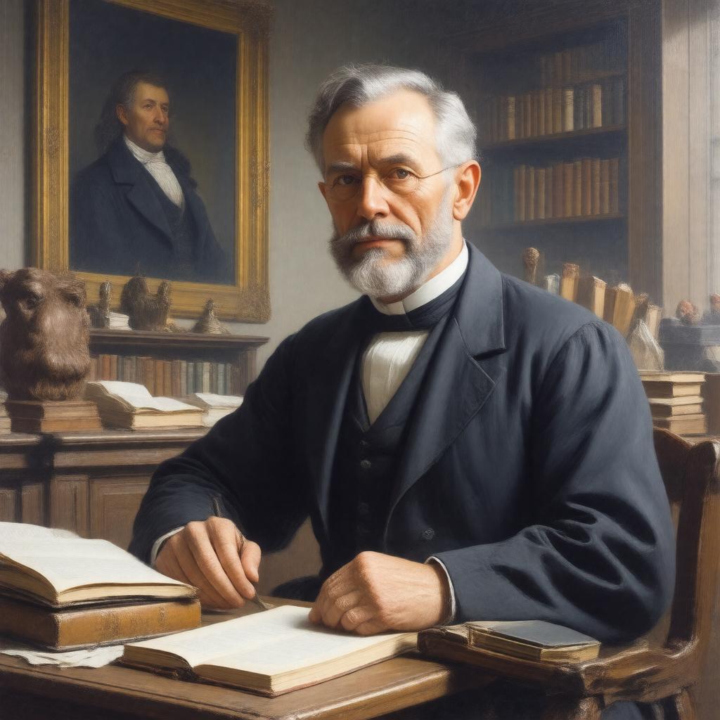 AI-created image of Joseph Maréchal