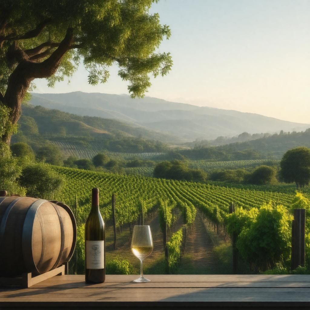 AI-created image of Joseph Phelps Vineyards