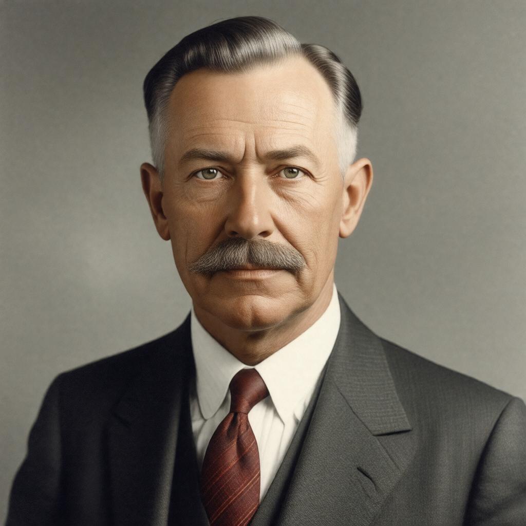 AI-created image of Joseph R. Knowland