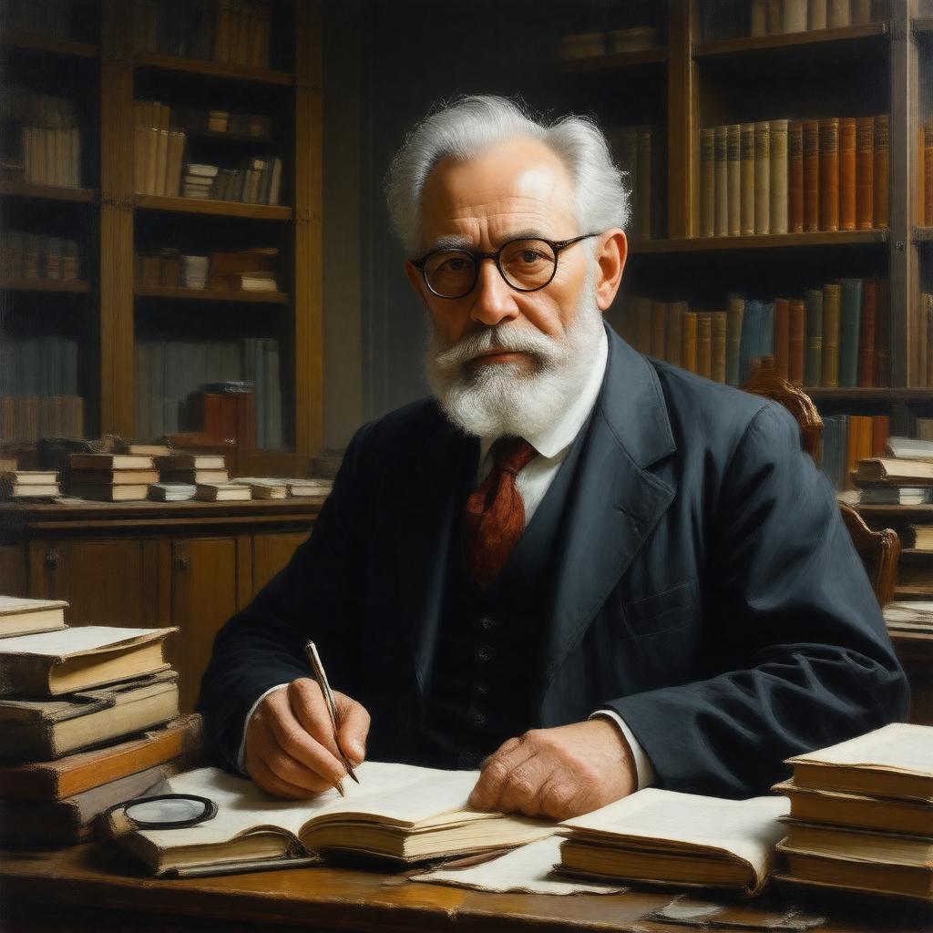 AI-created image of Joseph Raz