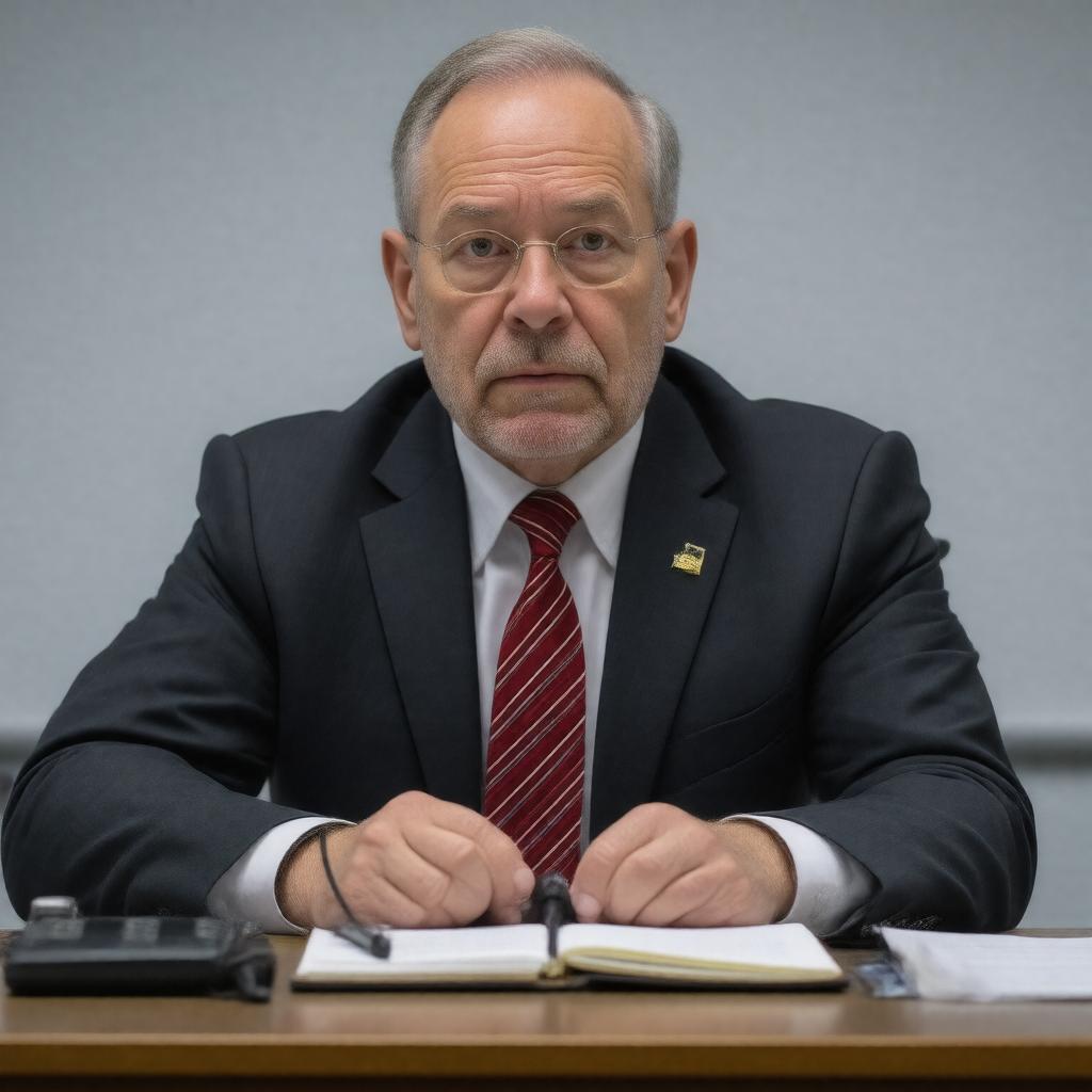 Click to view larger image AI-created image of Joseph Shapiro