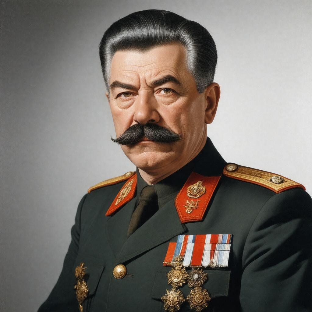 AI-created image of Joseph Stalin