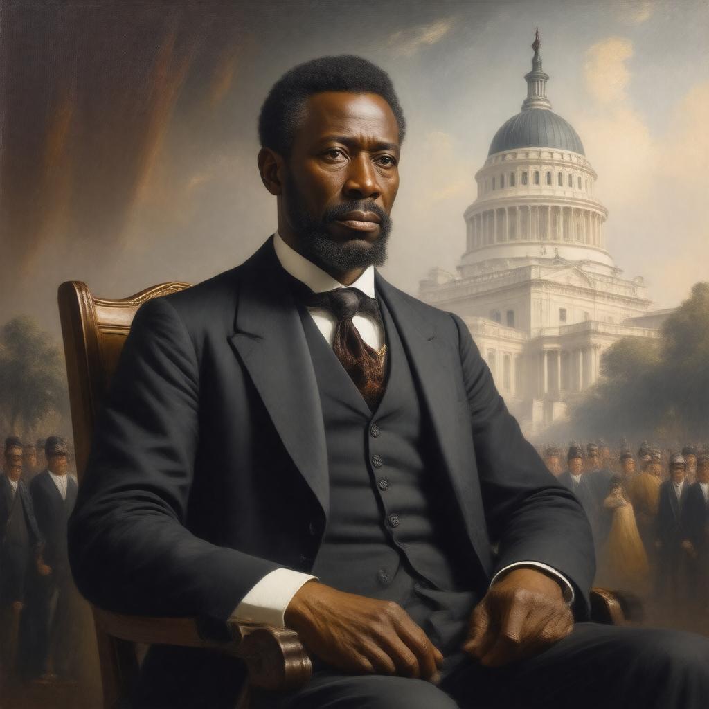 Click to view larger image AI-created image of Joseph W. Nichols