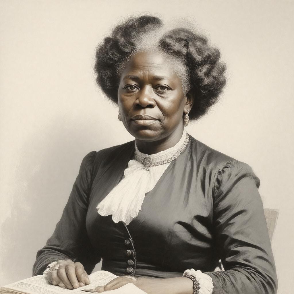 AI-created image of Josephine St. Pierre Ruffin