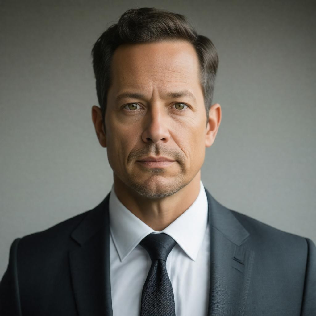 AI-created image of Josh Charles