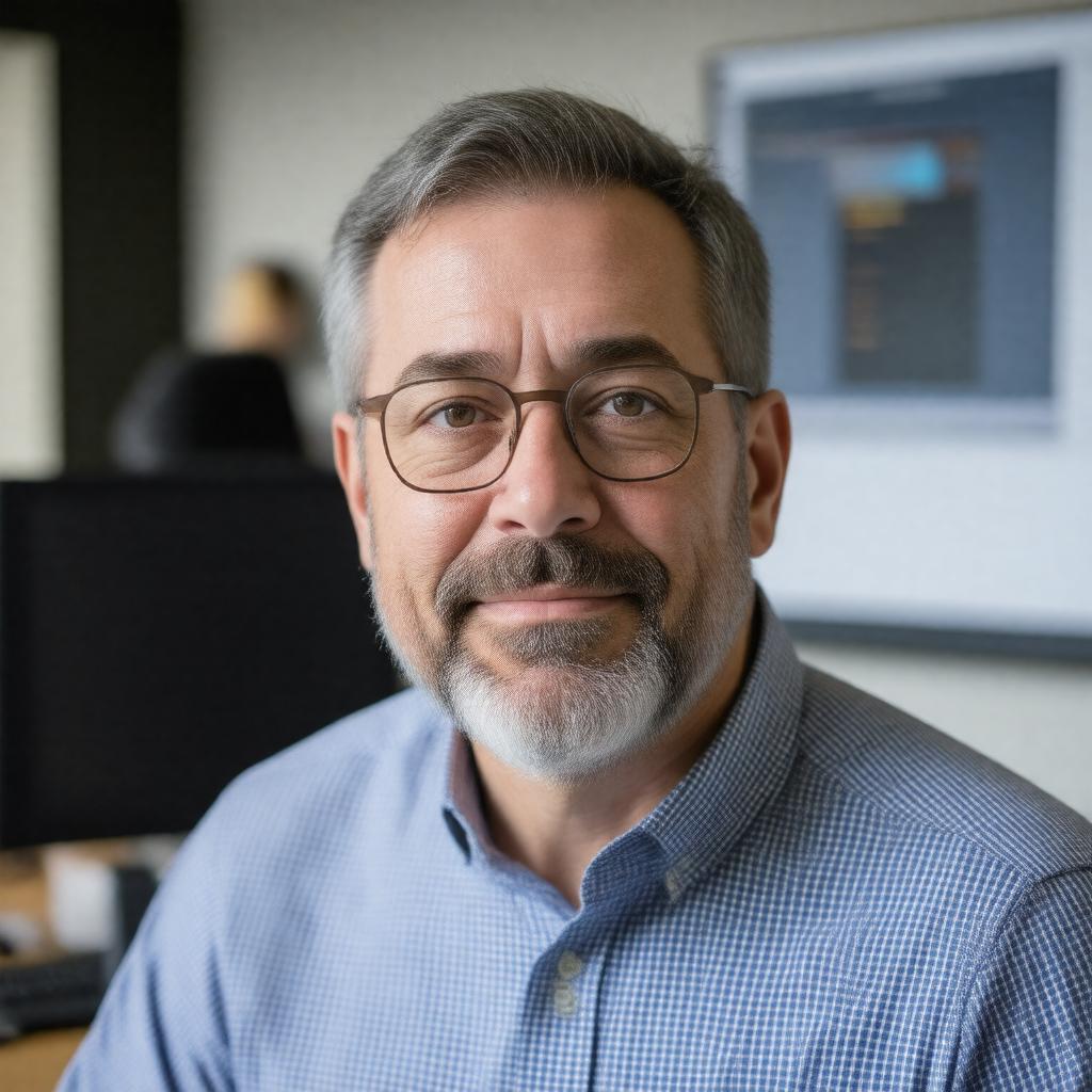 AI-created image of Joshua A. Garcia