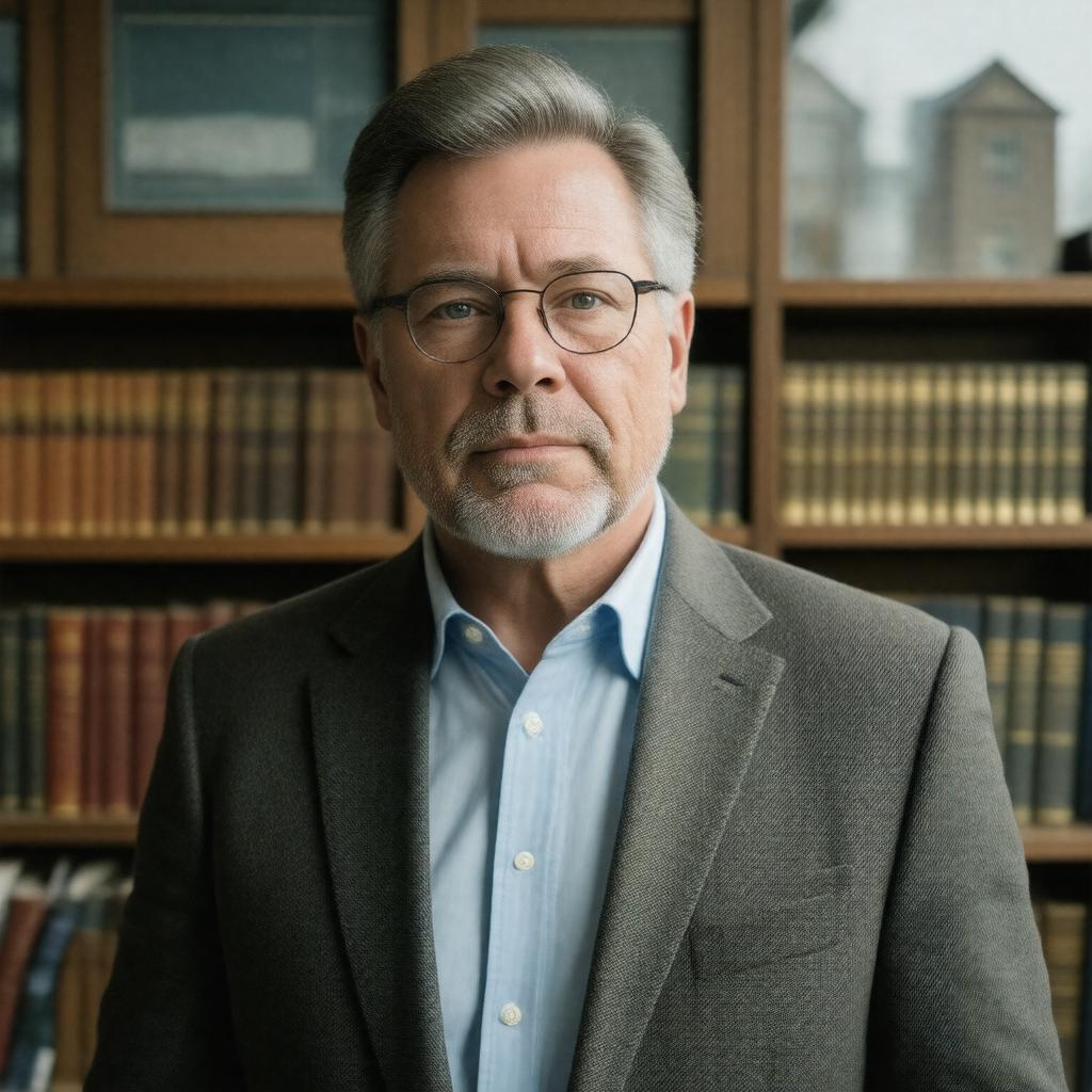 AI-created image of Joshua Cherniss