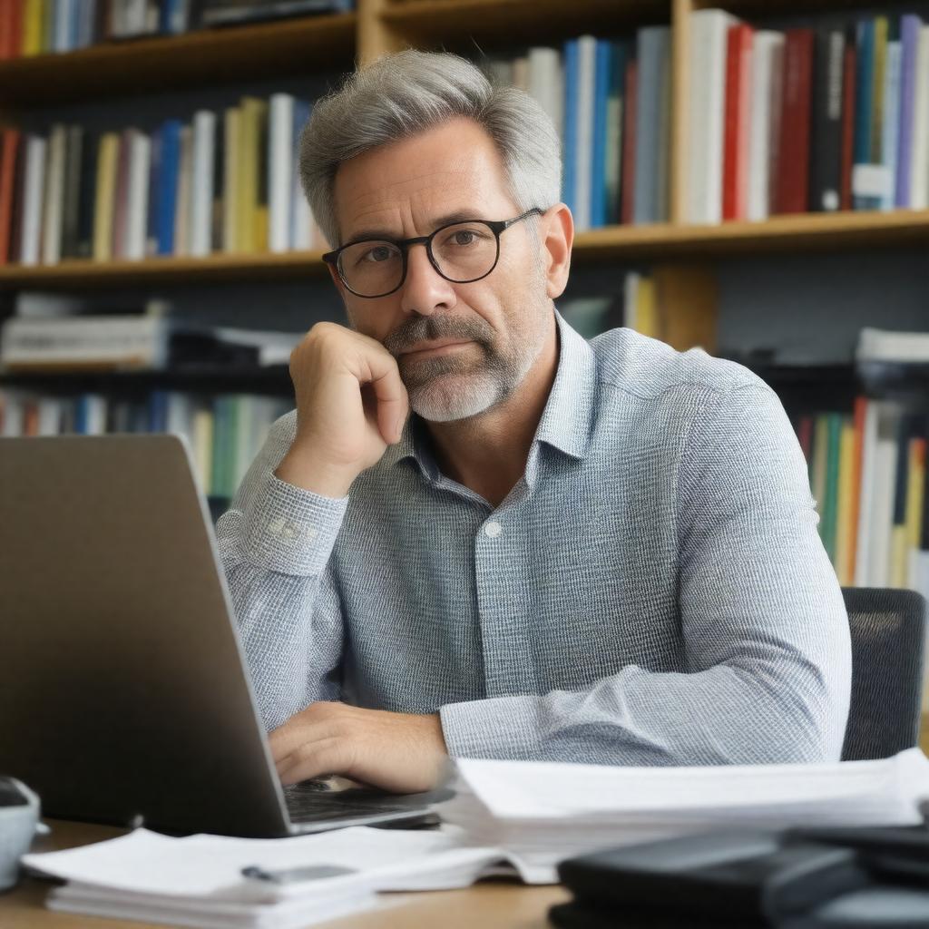 Click to view larger image AI-created image of Joshua Davis