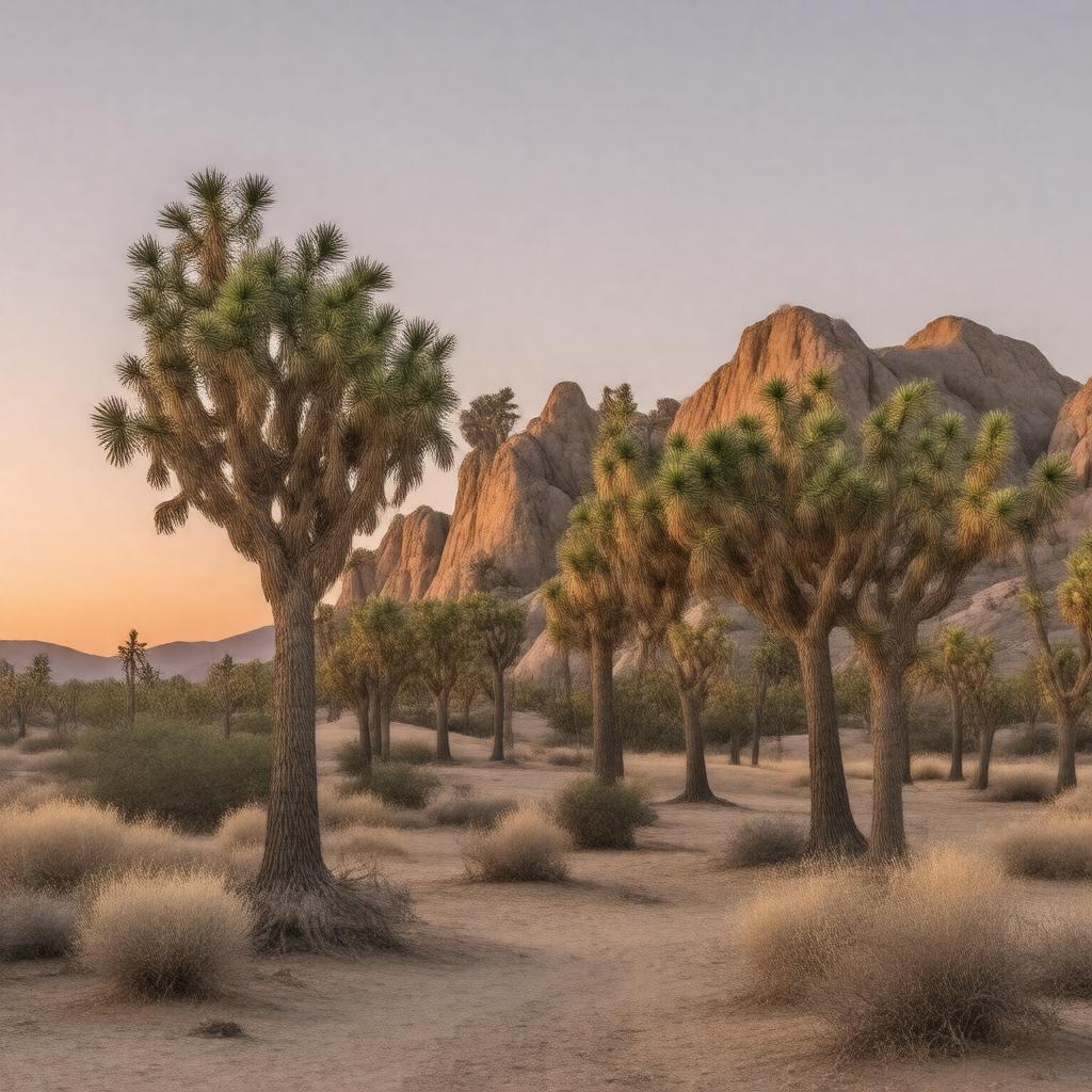AI-created image of Joshua Tree National Park