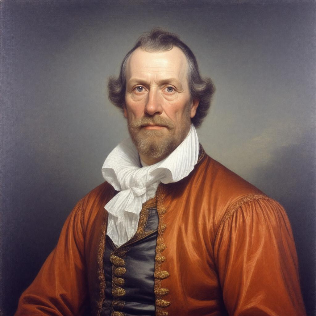 Click to view larger image AI-created image of Josiah Winslow (brother)