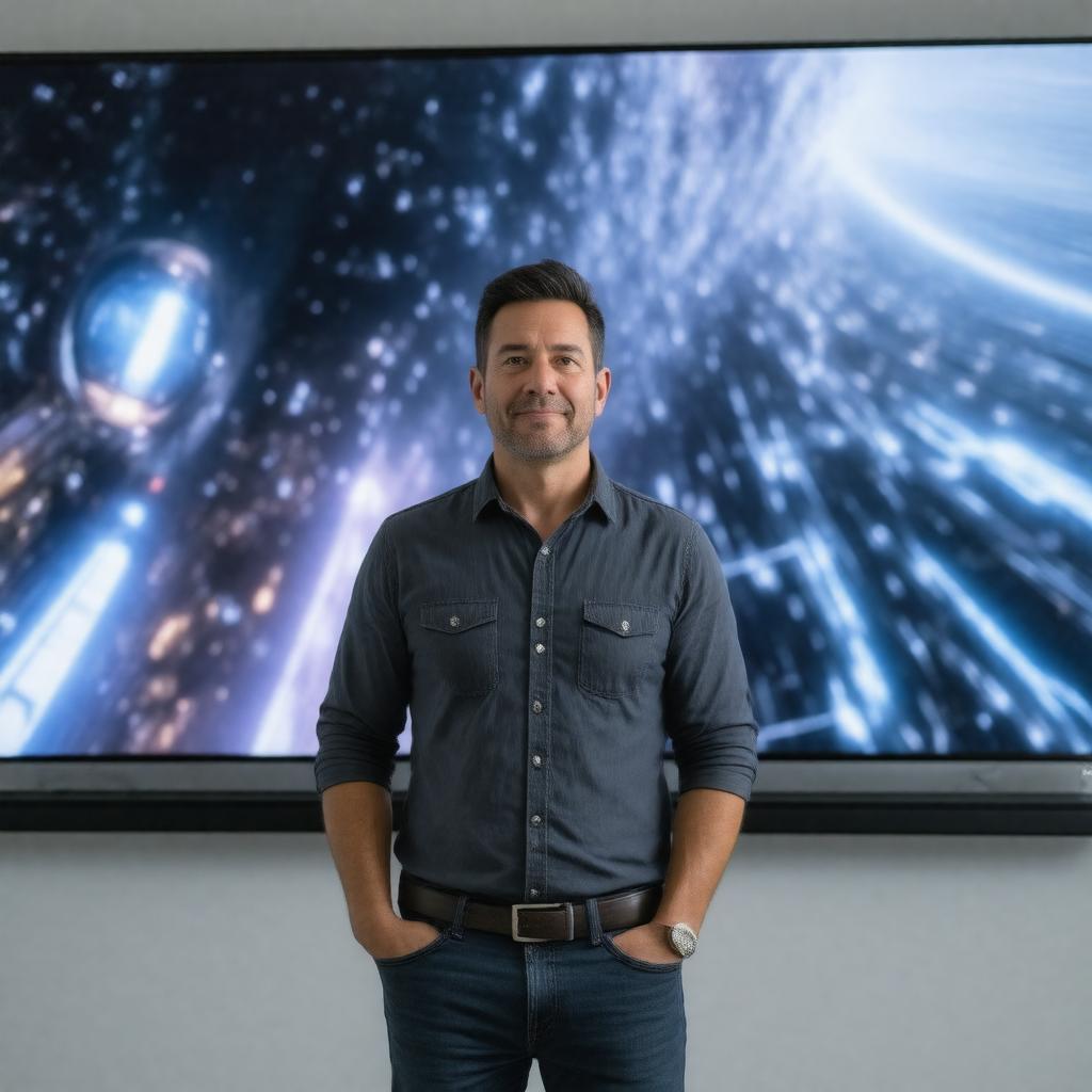 AI-created image of Joss Whedon