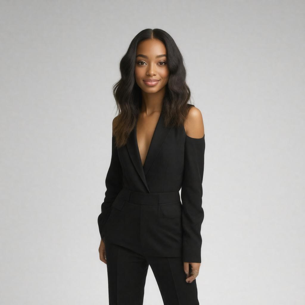 AI-created image of Jourdan Dunn