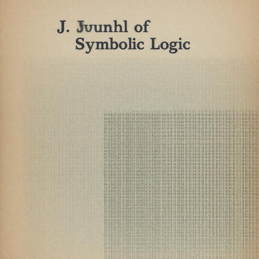 AI-created image of Journal of Symbolic Logic