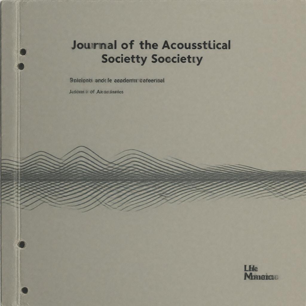 Click to view larger image AI-created image of Journal of the Acoustical Society of America