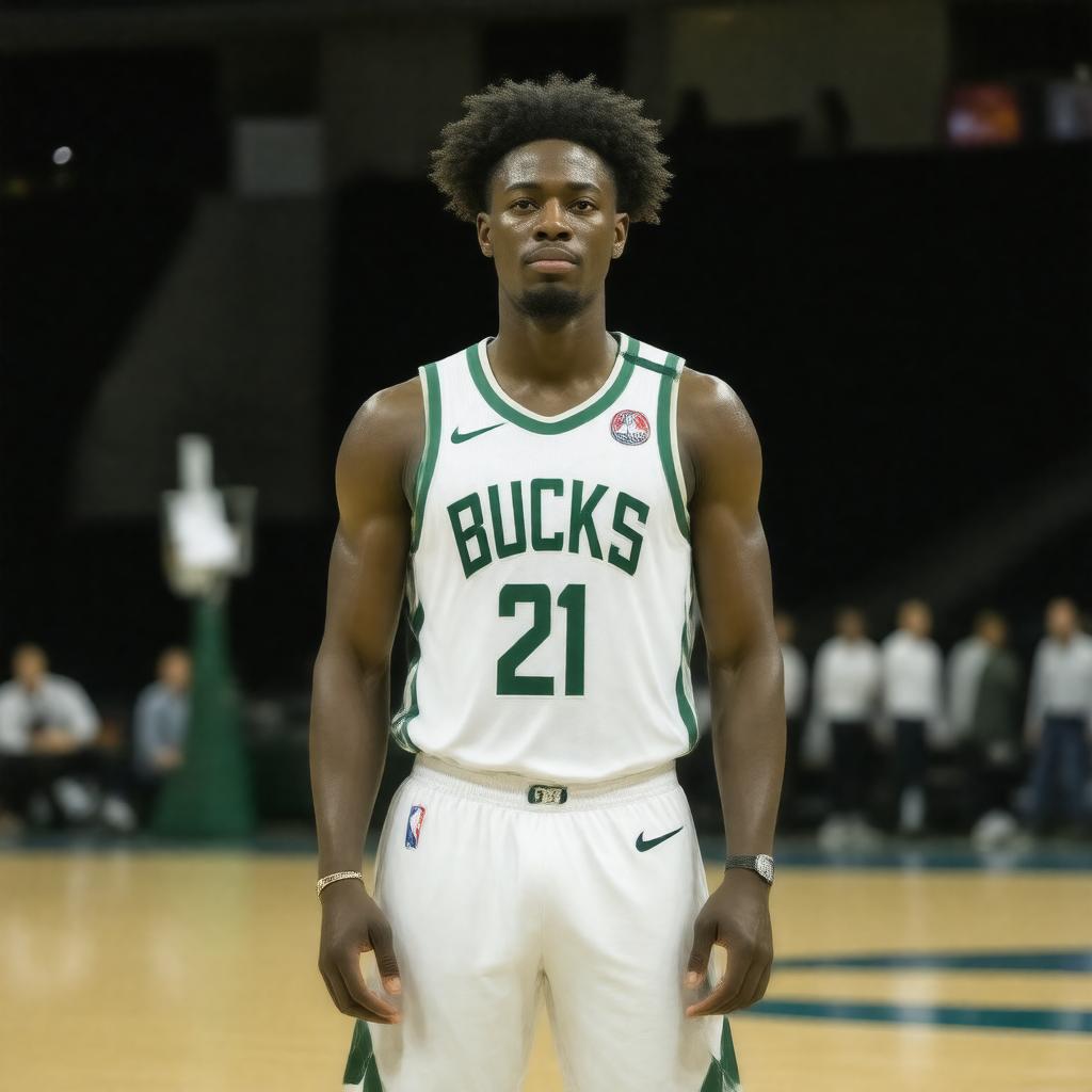 AI-created image of Jrue Holiday