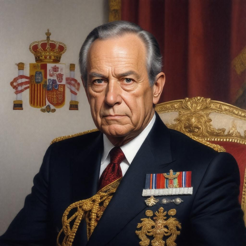 AI-created image of Juan Carlos I of Spain