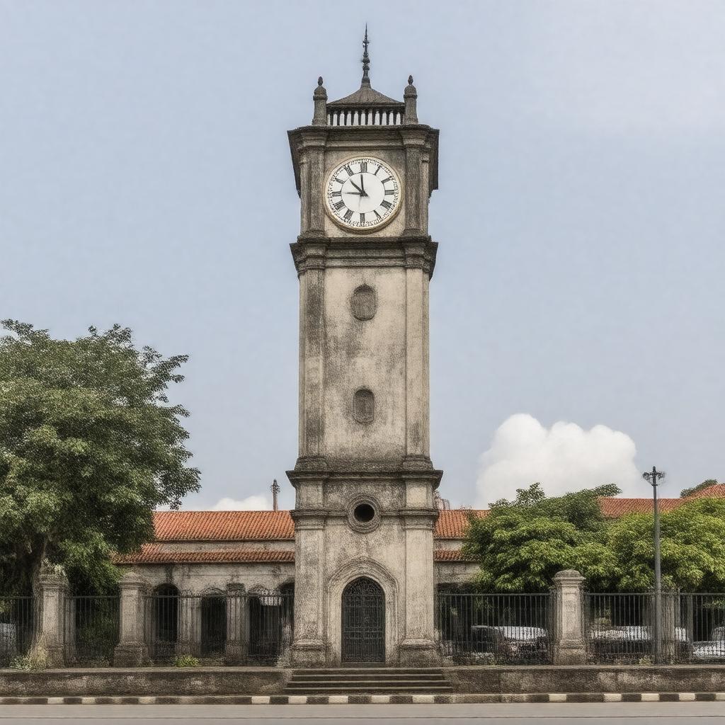 AI-created image of Jubilee Clock Tower