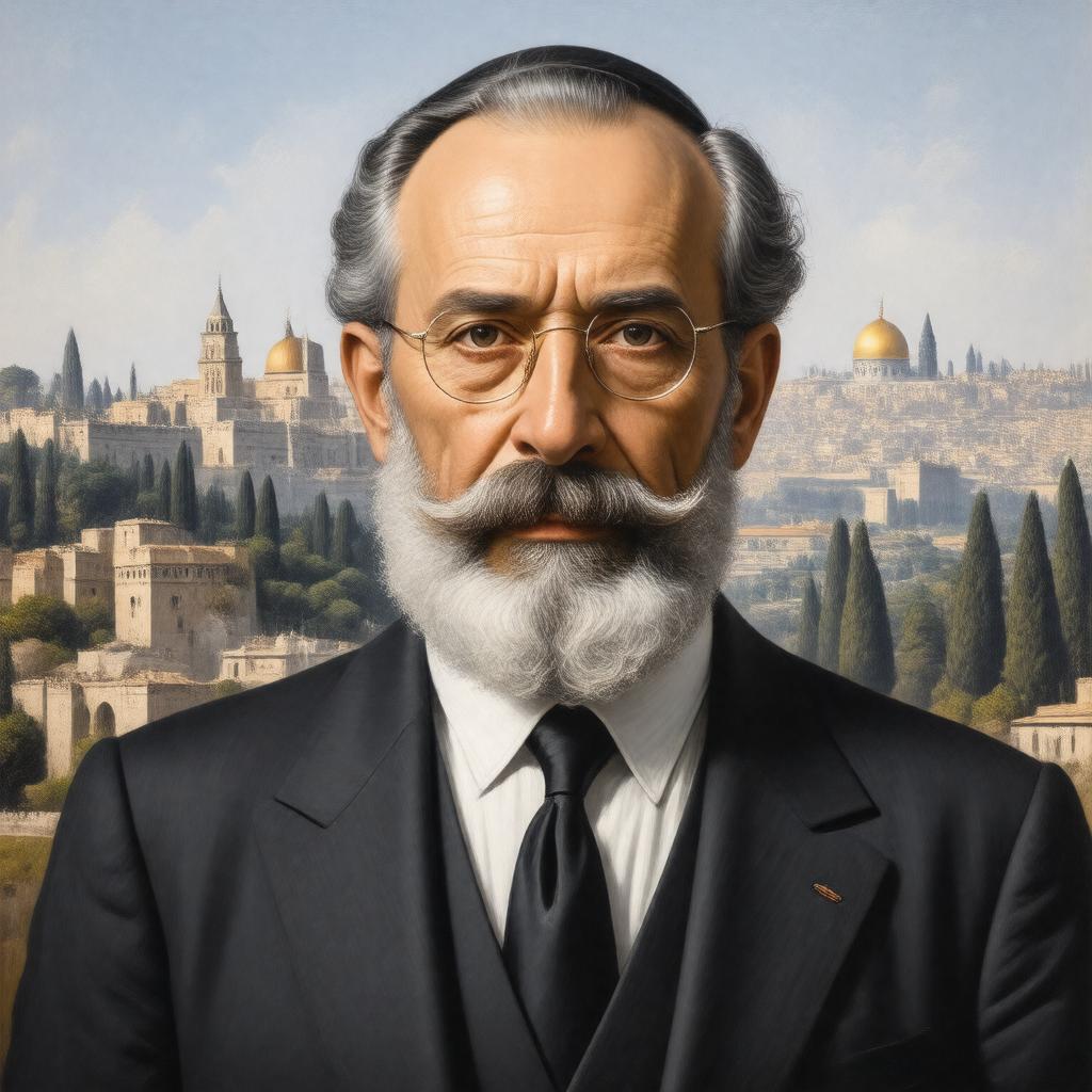 AI-created image of Judah Magnes