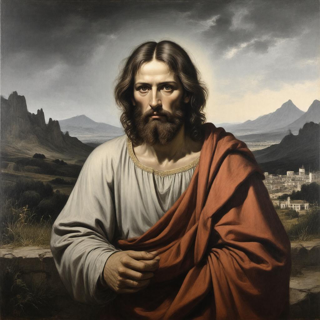 AI-created image of Judas Iscariot