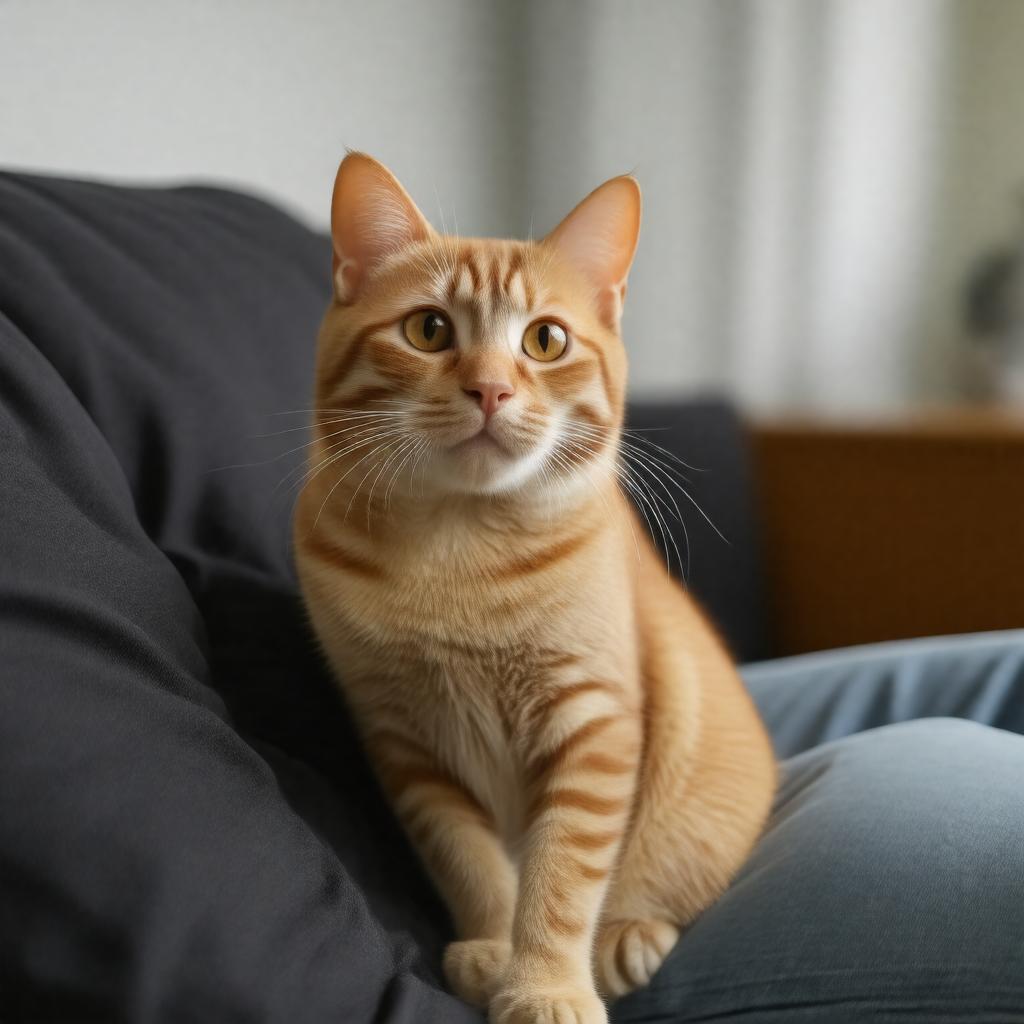 Click to view larger image AI-created image of Jude the Cat