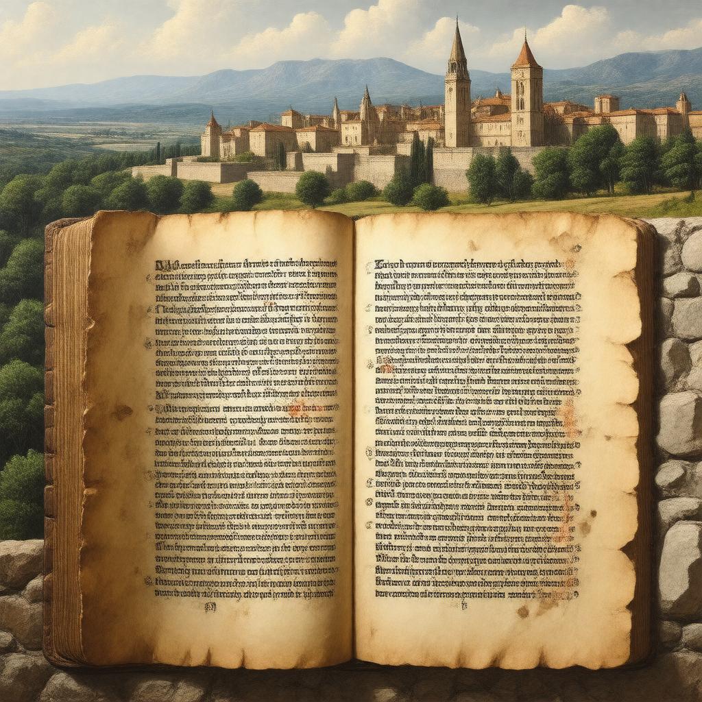 AI-created image of Judeo-Catalan