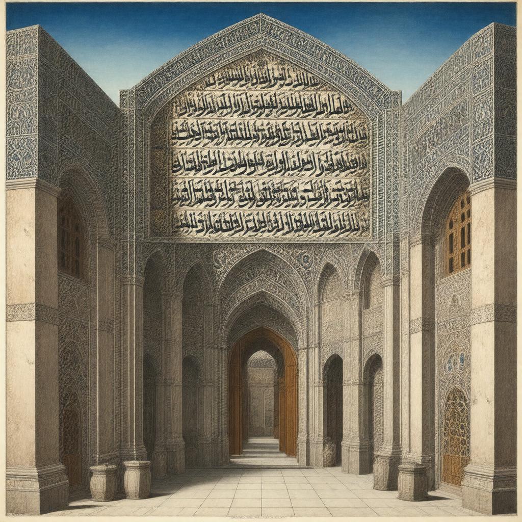 AI-created image of Judeo-Persian