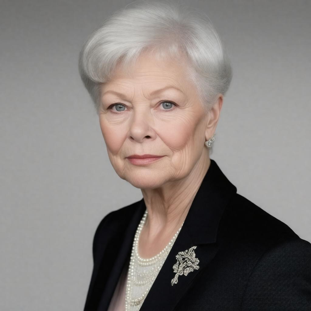 AI-created image of Judi Dench