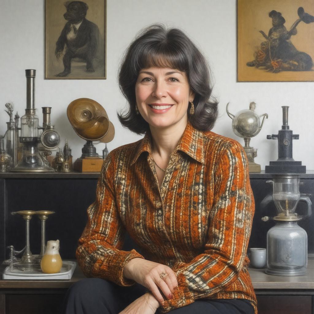 AI-created image of Judith Hann