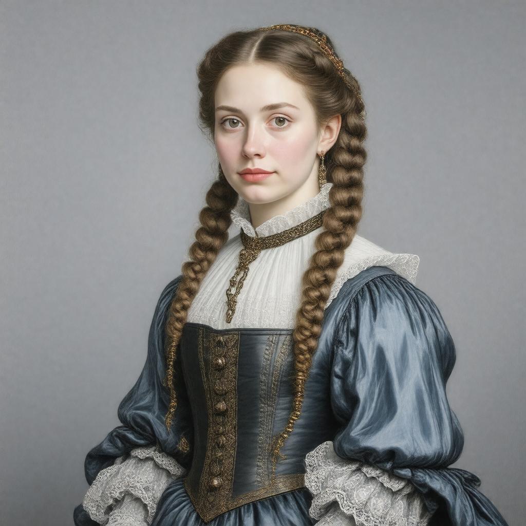 AI-created image of Judith Quiney