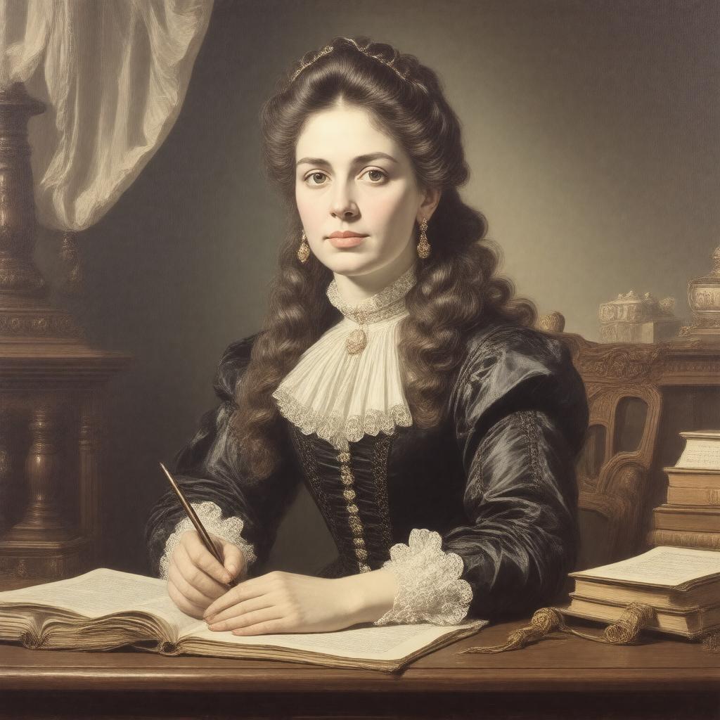 AI-created image of Judith Sargent Murray