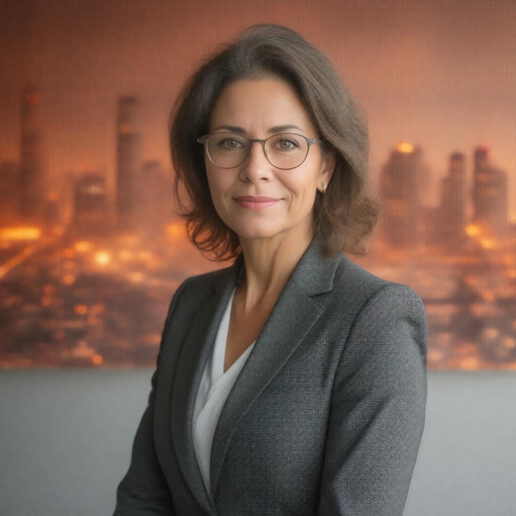 AI-created image of Judy Estrin