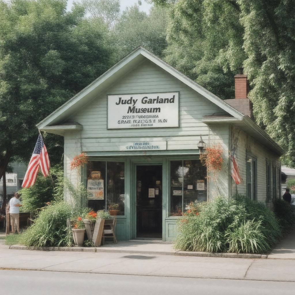 AI-created image of Judy Garland Museum