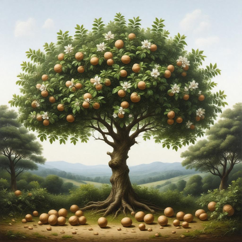 AI-created image of Juglandaceae