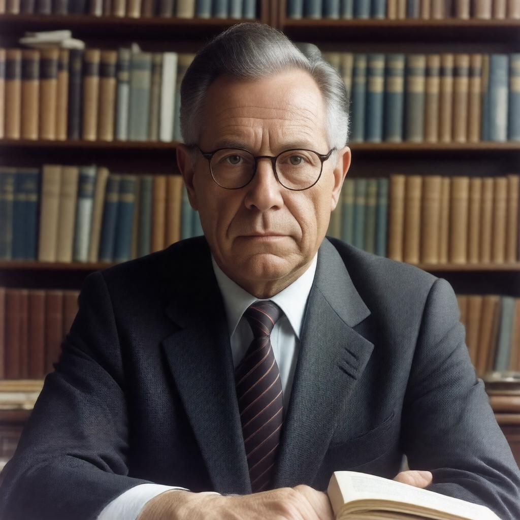 AI-created image of Jule Gregory Charney