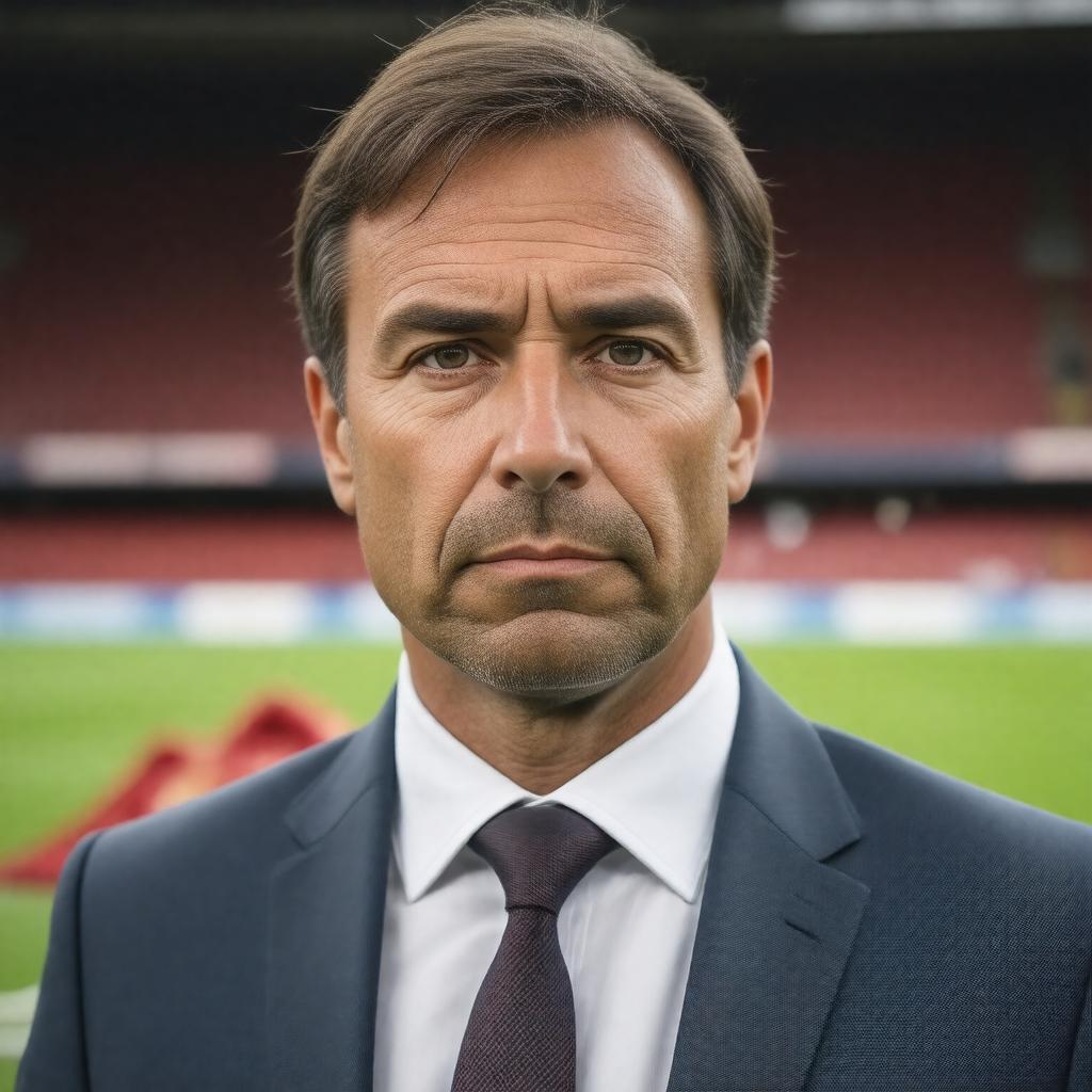 AI-created image of Julen Lopetegui