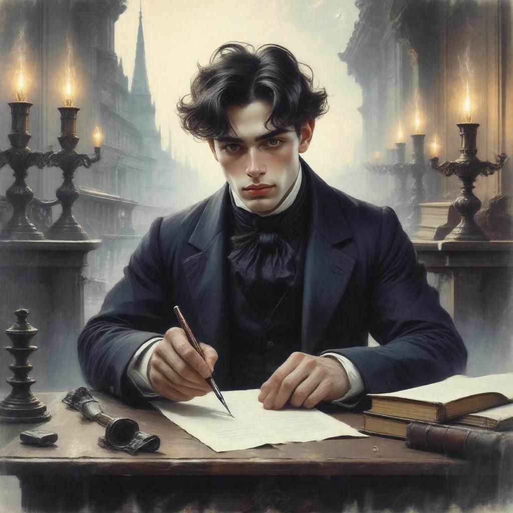 AI-created image of Jules Laforgue