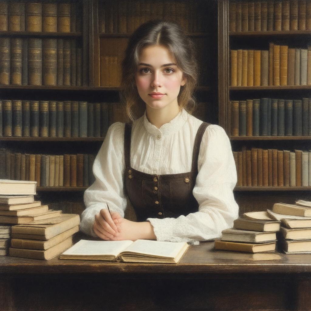 AI-created image of Julia Barrett