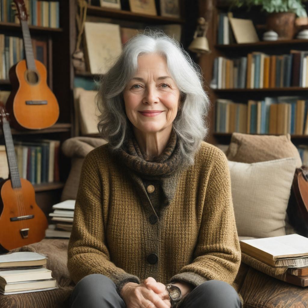 AI-created image of Julia Hollander