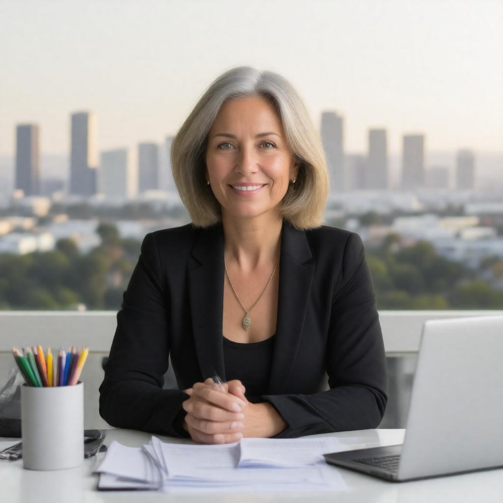 AI-created image of Julia Wick