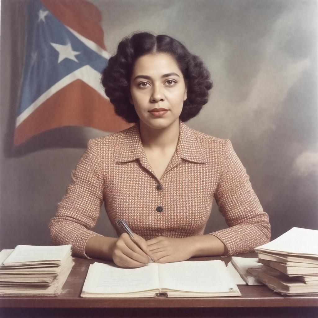 AI-created image of Julia de Burgos