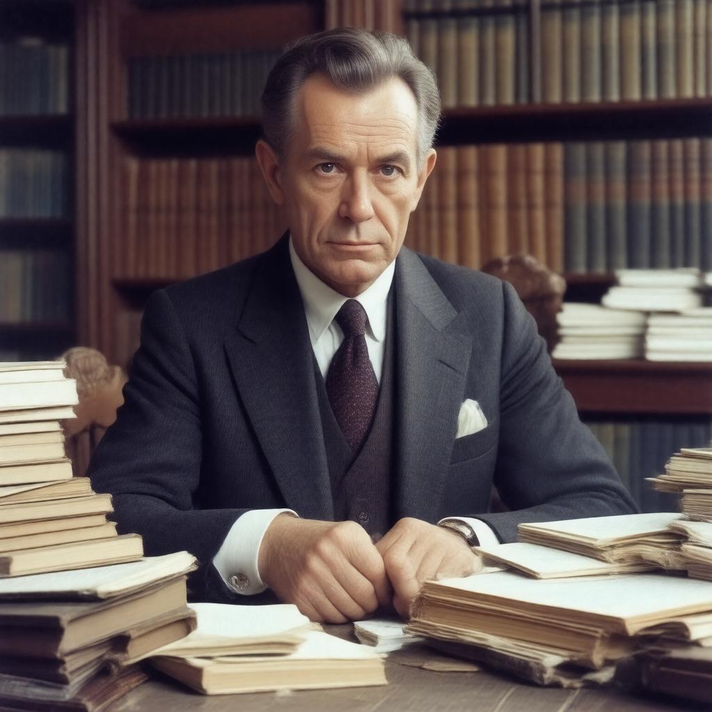 AI-created image of Julian Huxley