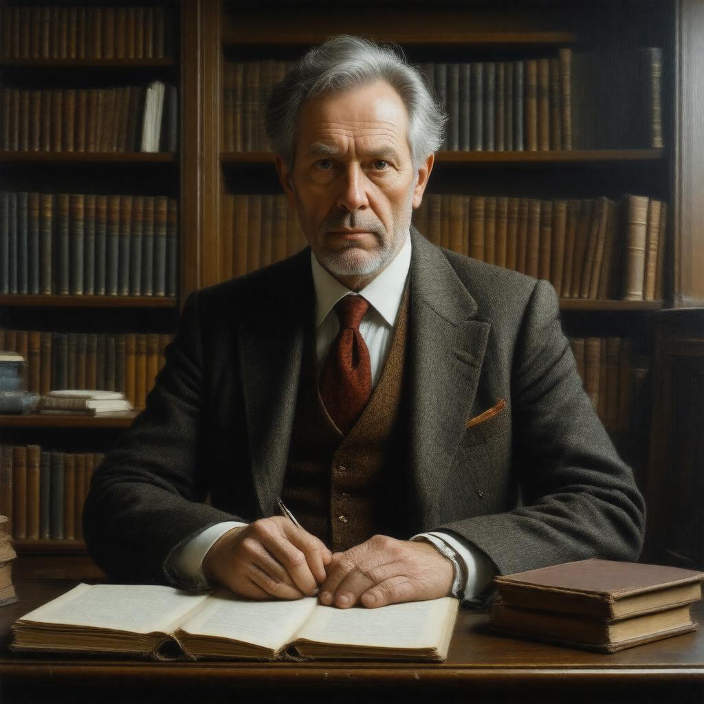 AI-created image of Julian Mitchell