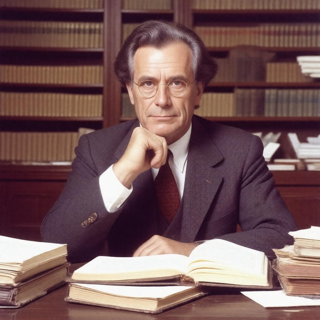 AI-created image of Julian Sorell Huxley