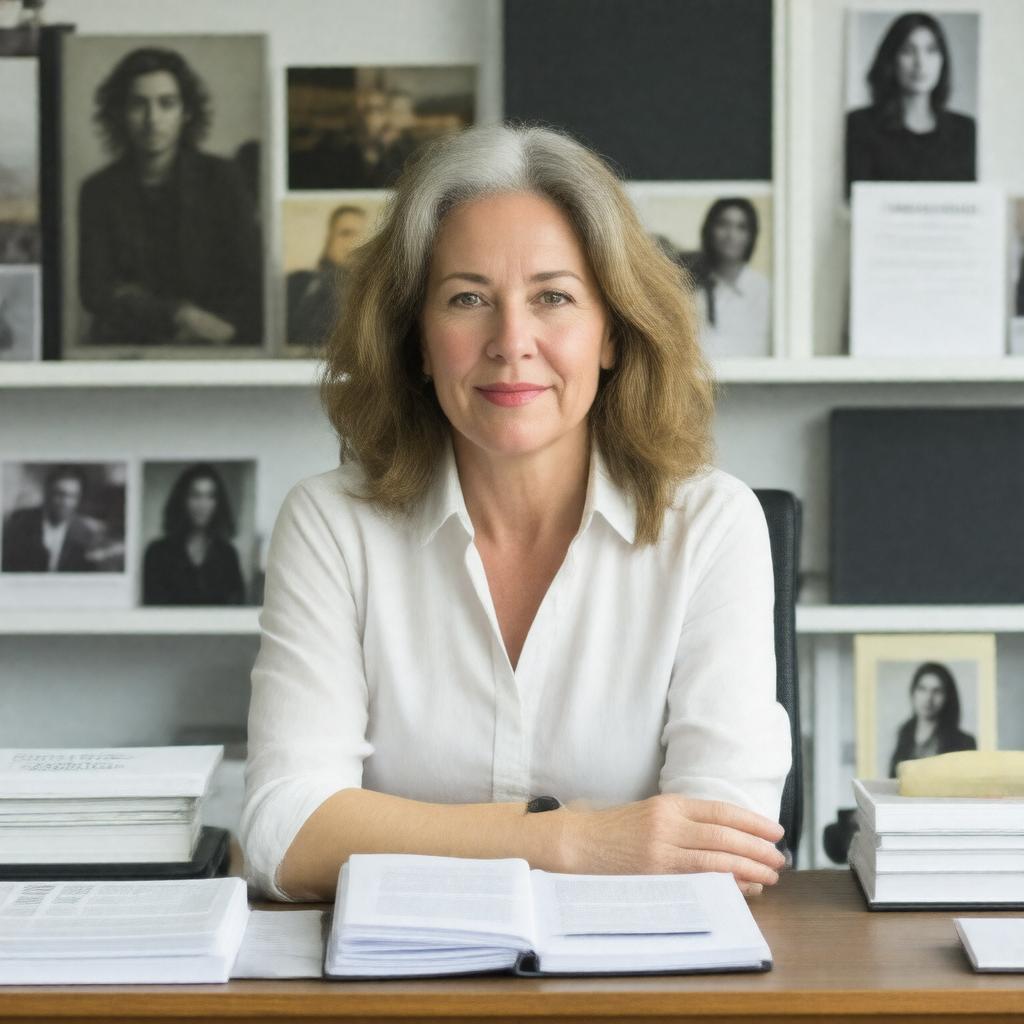 AI-created image of Julie Barer