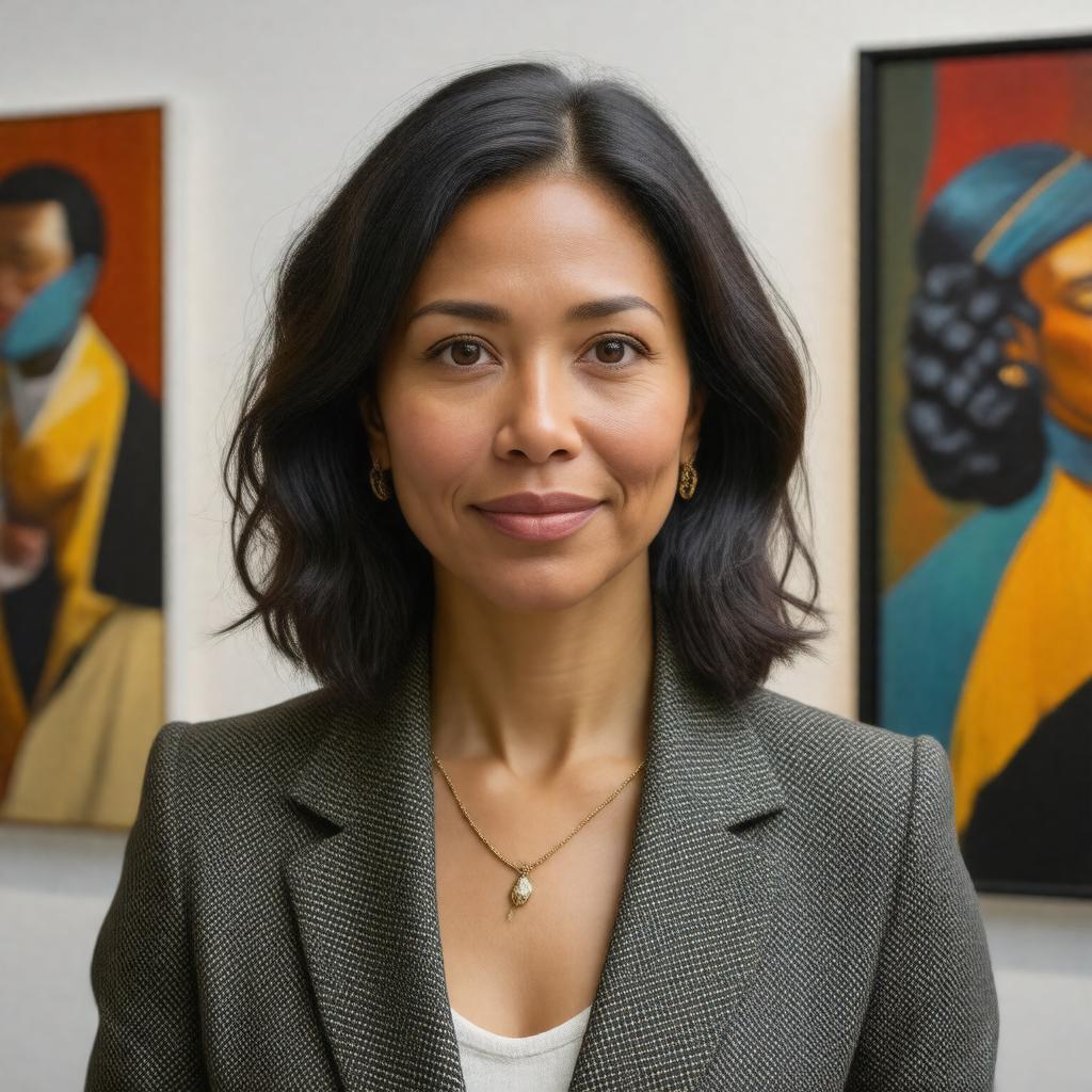 Click to view larger image AI-created image of Julie Rodrigues Widholm