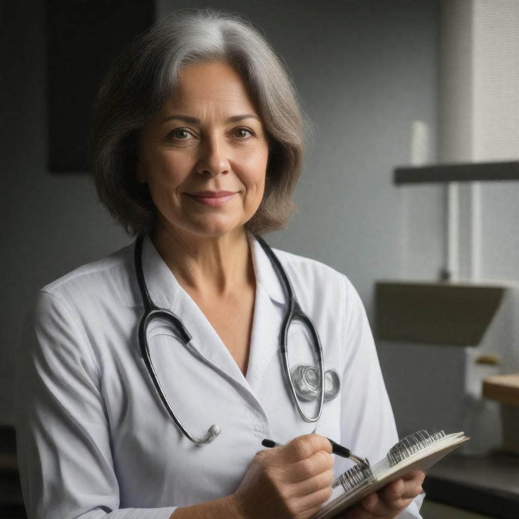 AI-created image of Julie Shale