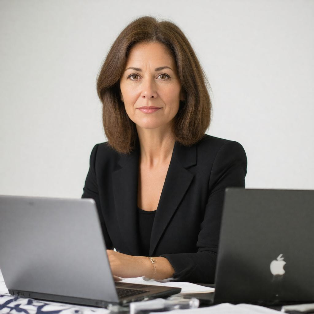 AI-created image of Julie Wernau