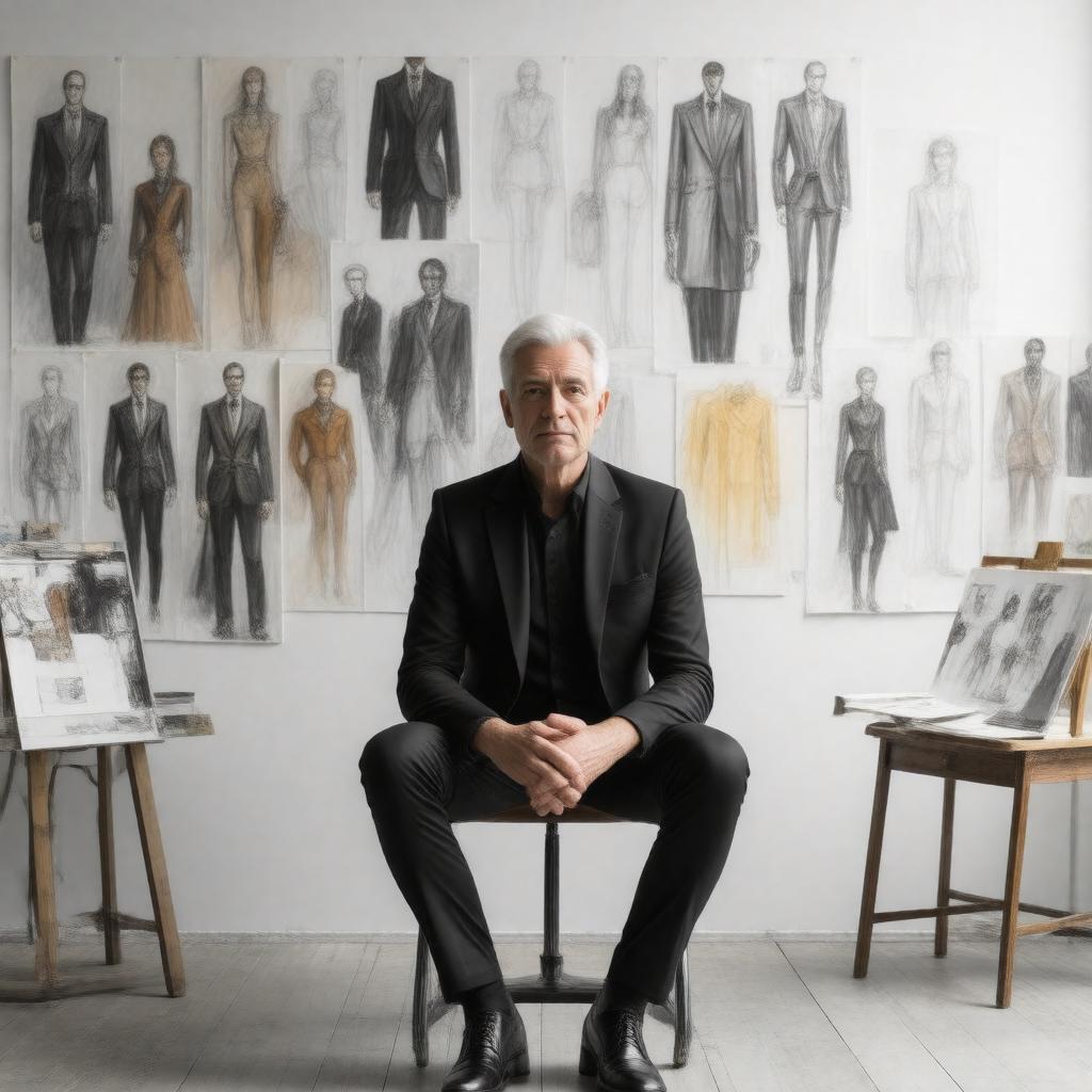 AI-created image of Julien Macdonald