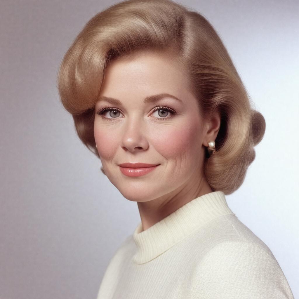 AI-created image of Juliet Mills