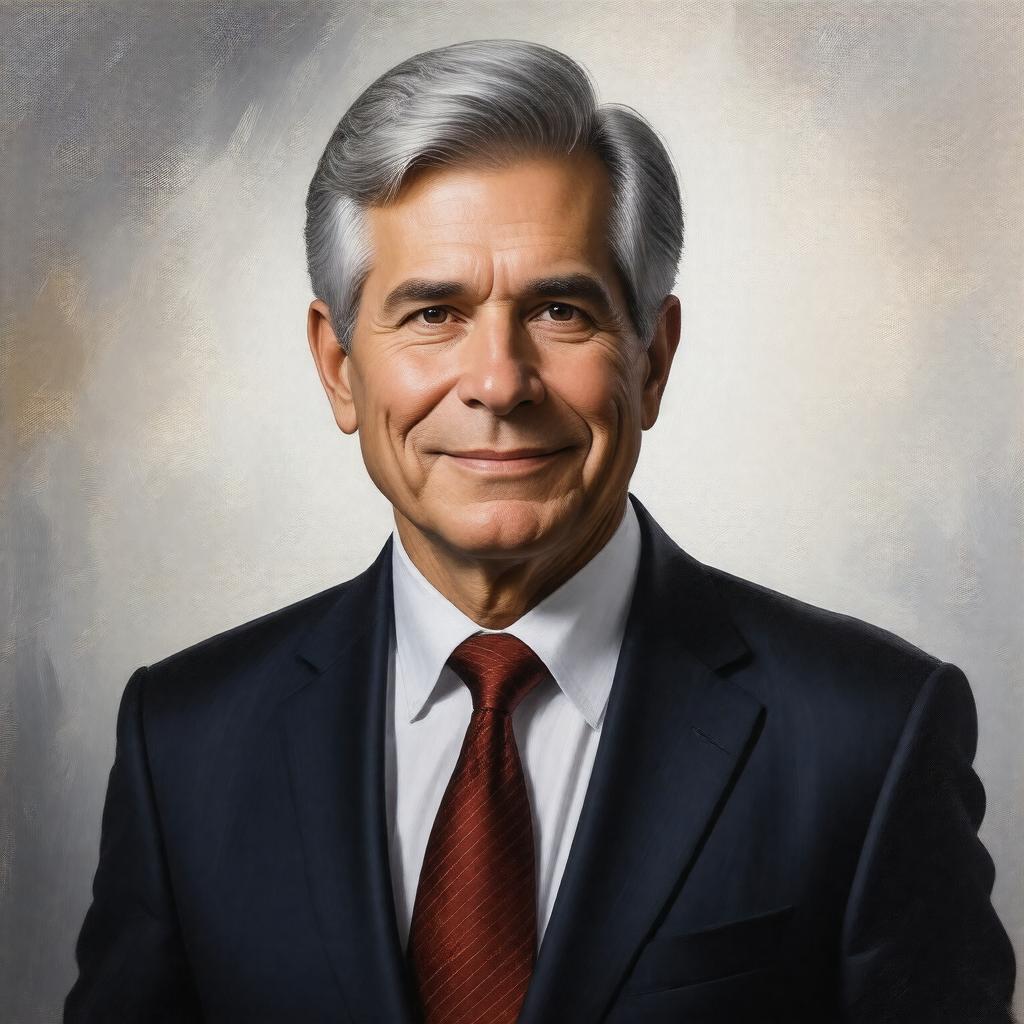 AI-created image of Julio Frenk